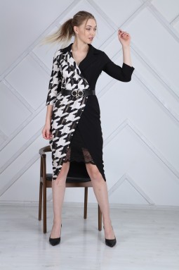 Lace Crowbar Pattern Dress