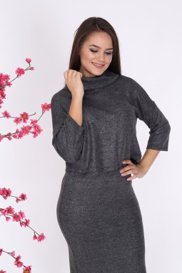 Black Knitwear Set